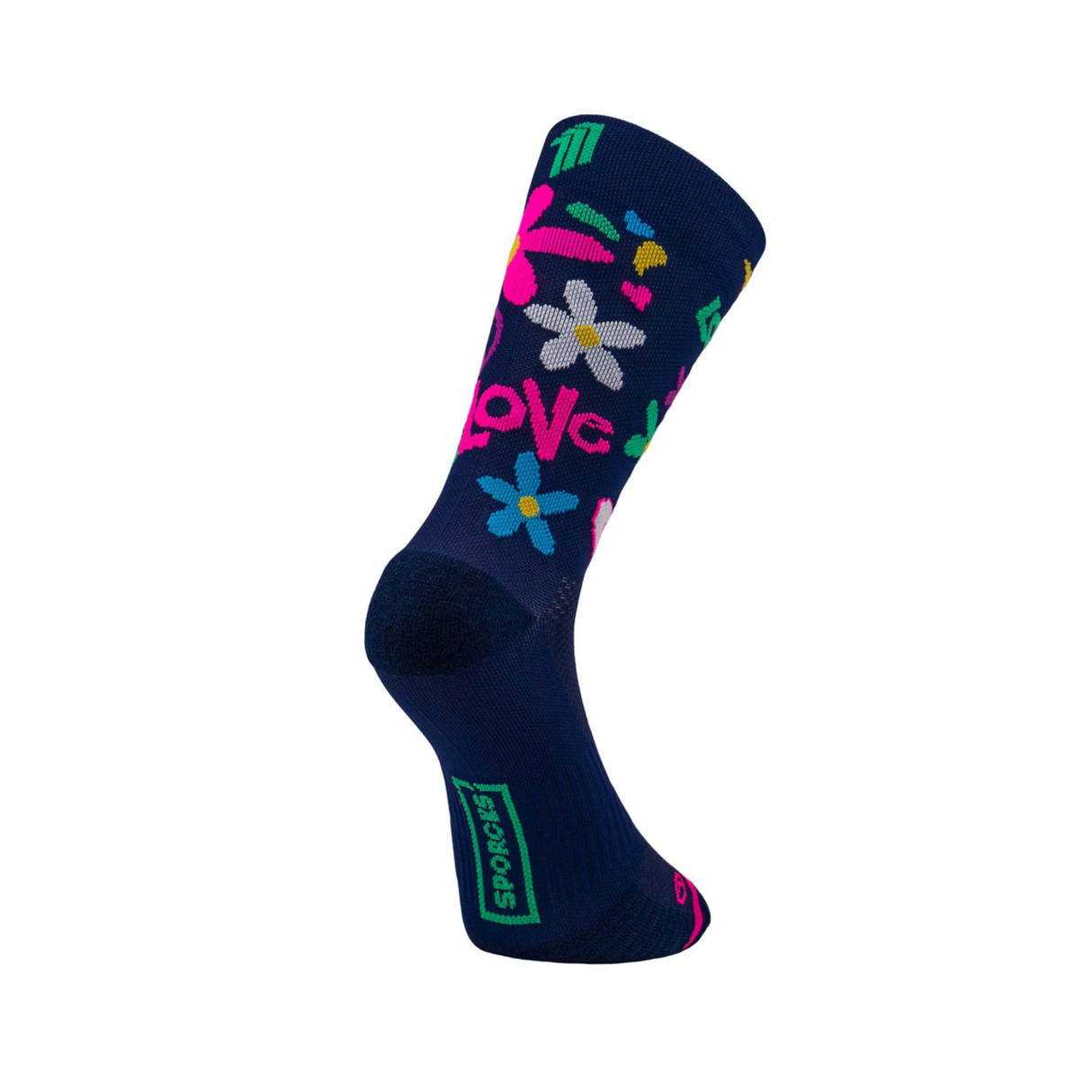 Sporcks - Sporcks Peace And Love Running Socks - Cam2