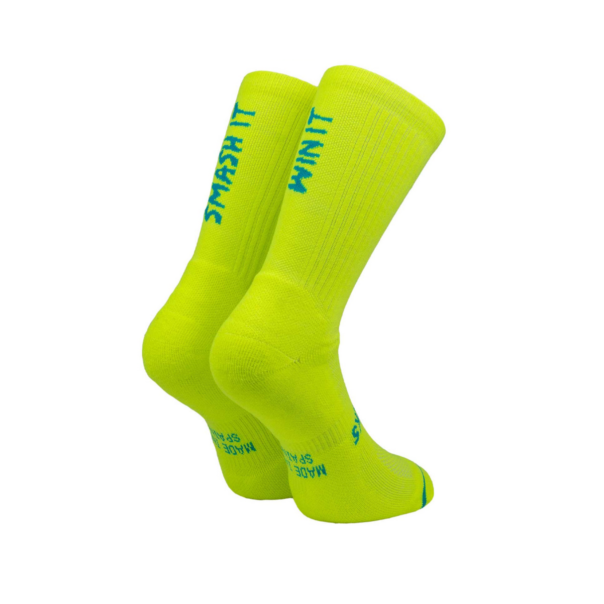 Sporcks - Sporcks Smash It Yellow Tennis/ Padel Socks - Cam2
