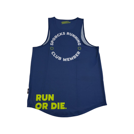 Sporcks - Sporcks Unisex's Run Or Die Singlet - Cam2