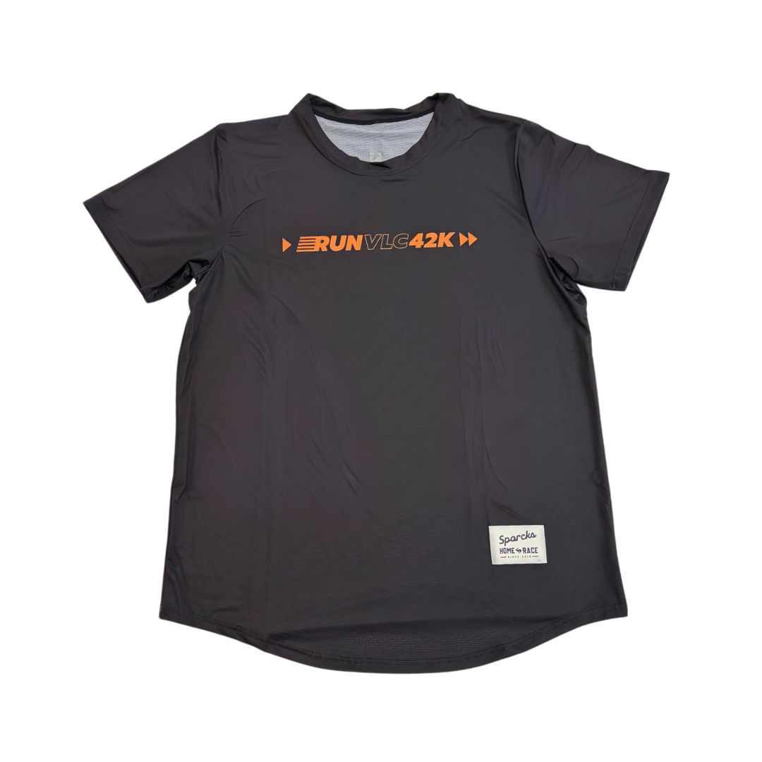Sporcks Unisex's RUNVLC 42K T-shirt