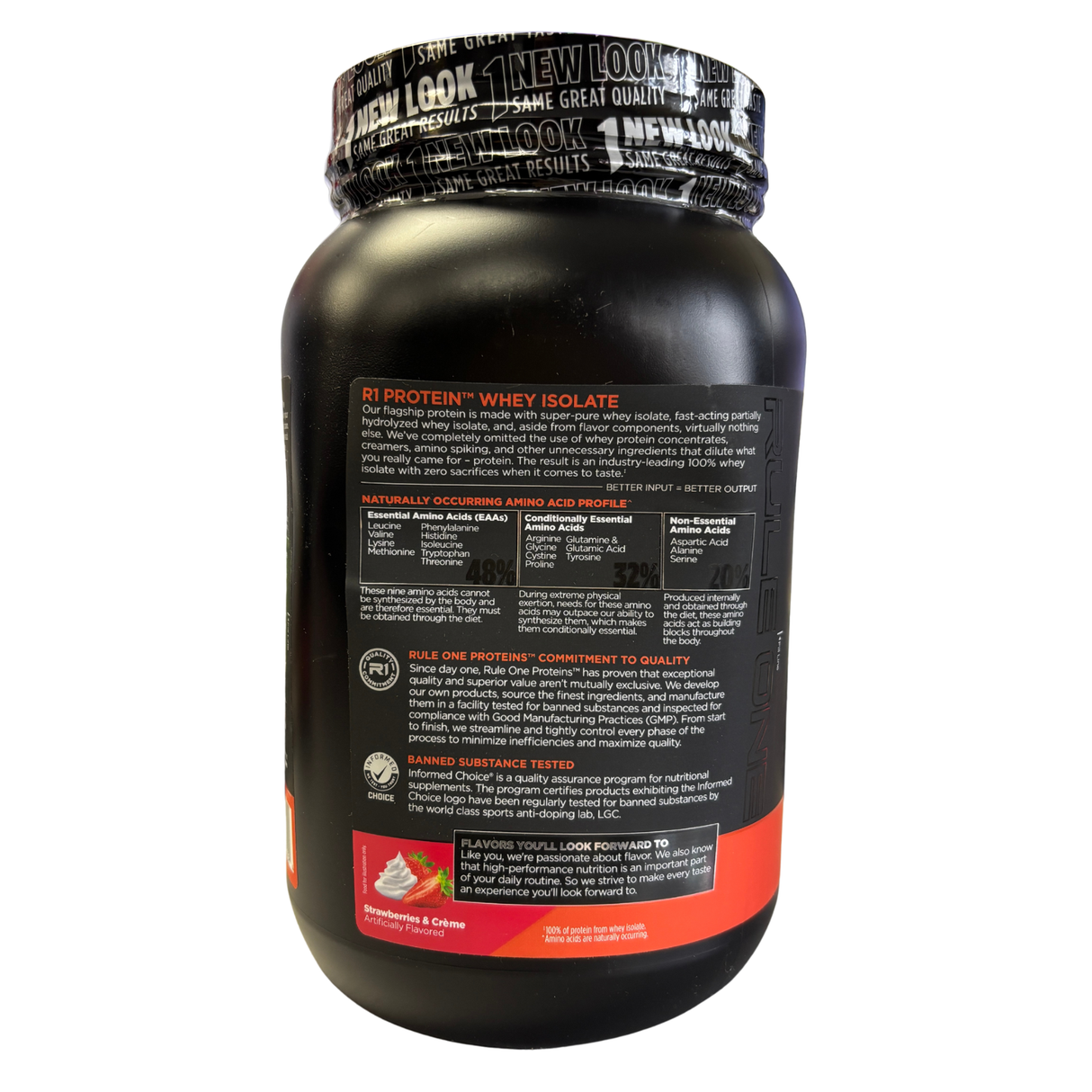 R1 - R1 Protein Whey Isolate (30 Servings) - Cam2