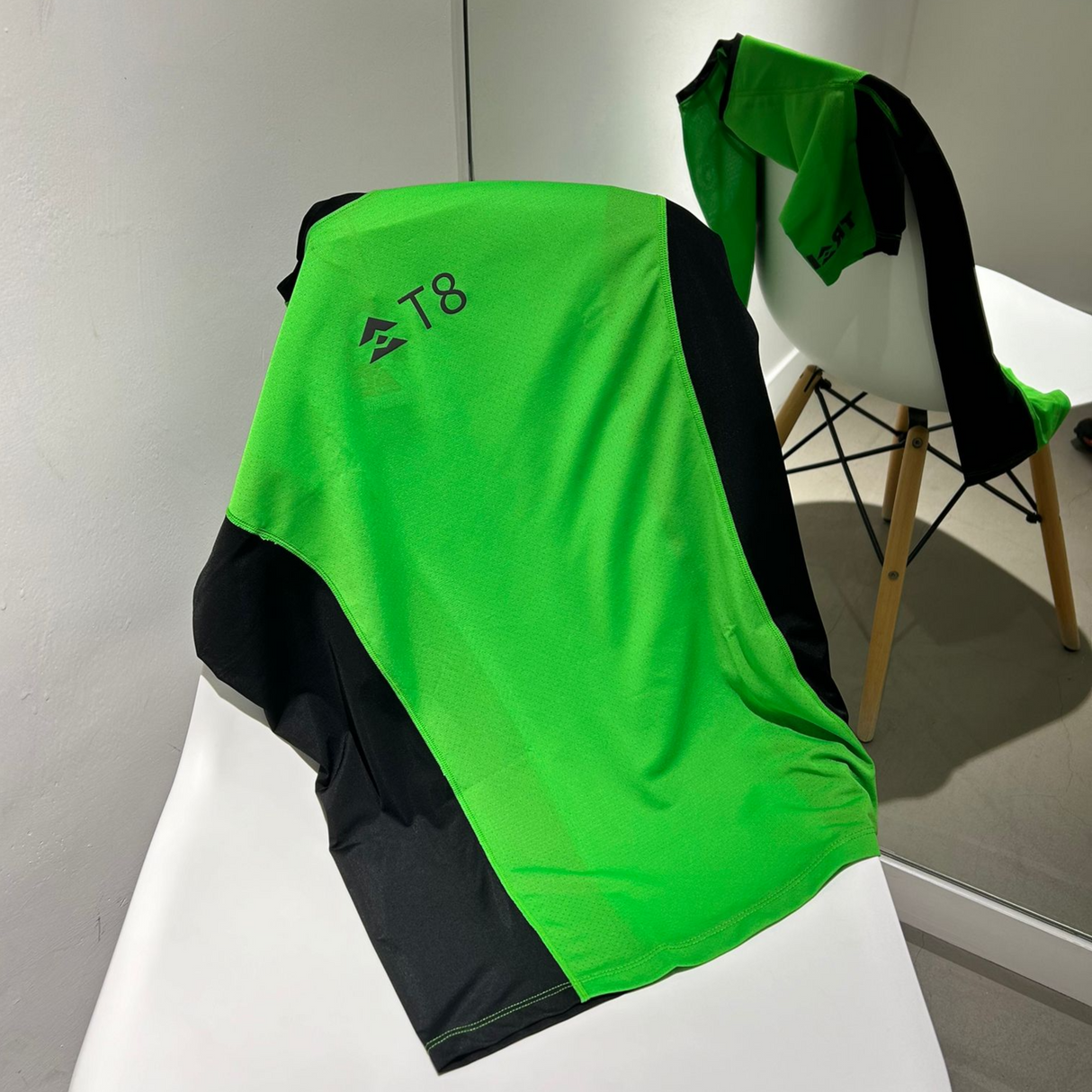 T8 - T8 Women's Iced Tee (Lime) - Cam2