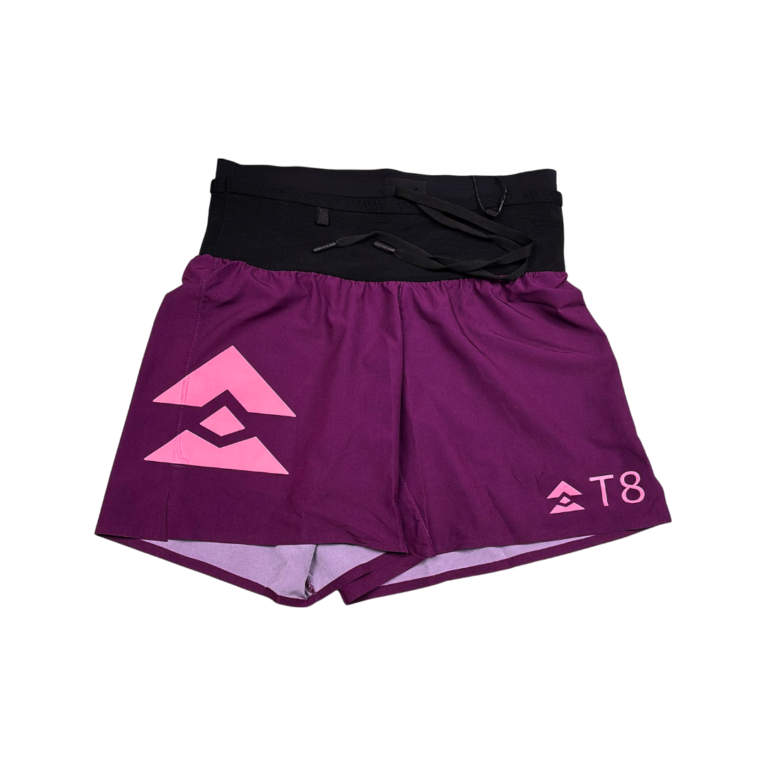 T8 Men's Sherpa Shorts v2 (Burgundy)