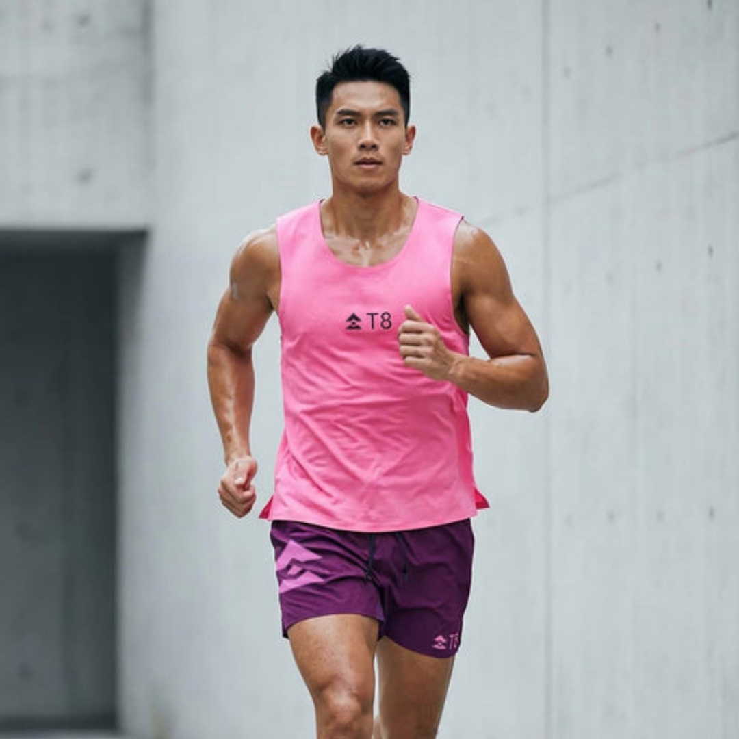 T8 Men's Sherpa Shorts v2 (Burgundy)