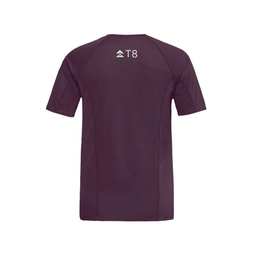 T8 - T8 Men's Zone 2 Tee (Plum) - Cam2