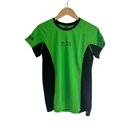 T8 - T8 Women's Iced Tee (Lime) - Cam2