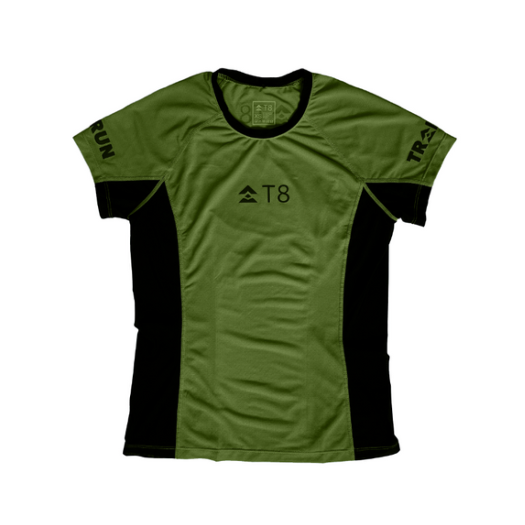 T8 Women's Iced Tee (Olive)