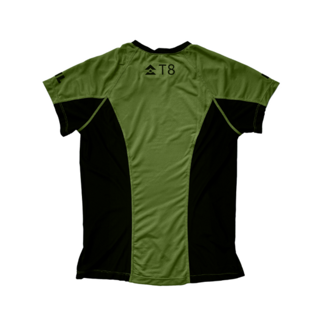 T8 Women's Iced Tee (Olive)