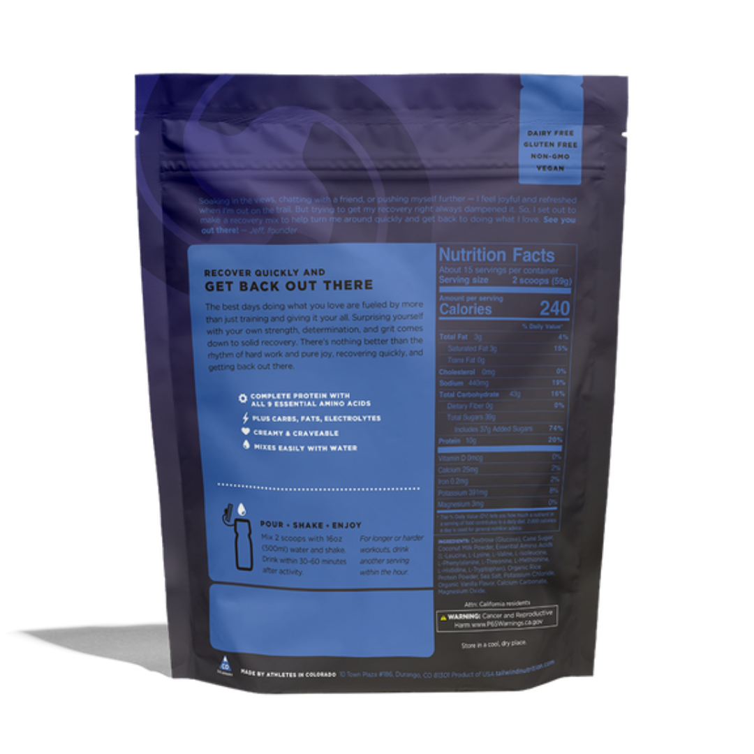 Tailwind - Tailwind Recovery Mix (15 Servings Bag) - Cam2