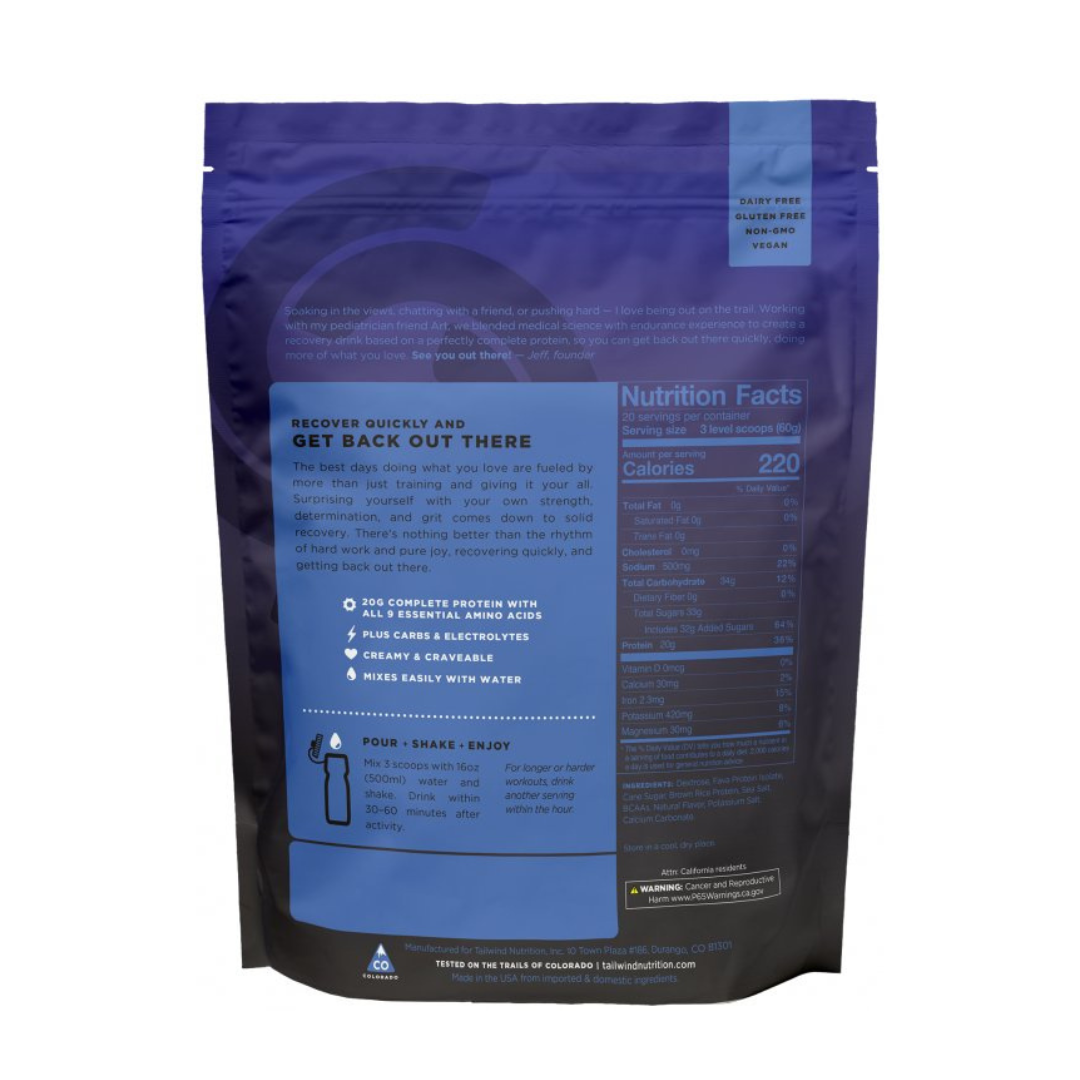 Tailwind Rebuild Recovery Mix (20 Servings Bag)