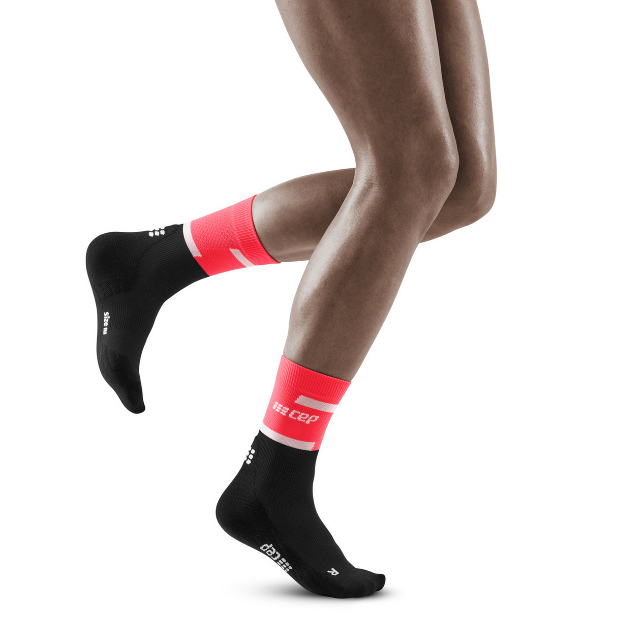 CEP - CEP Women's The Run Compression Socks Mid Cut v4 - Cam2