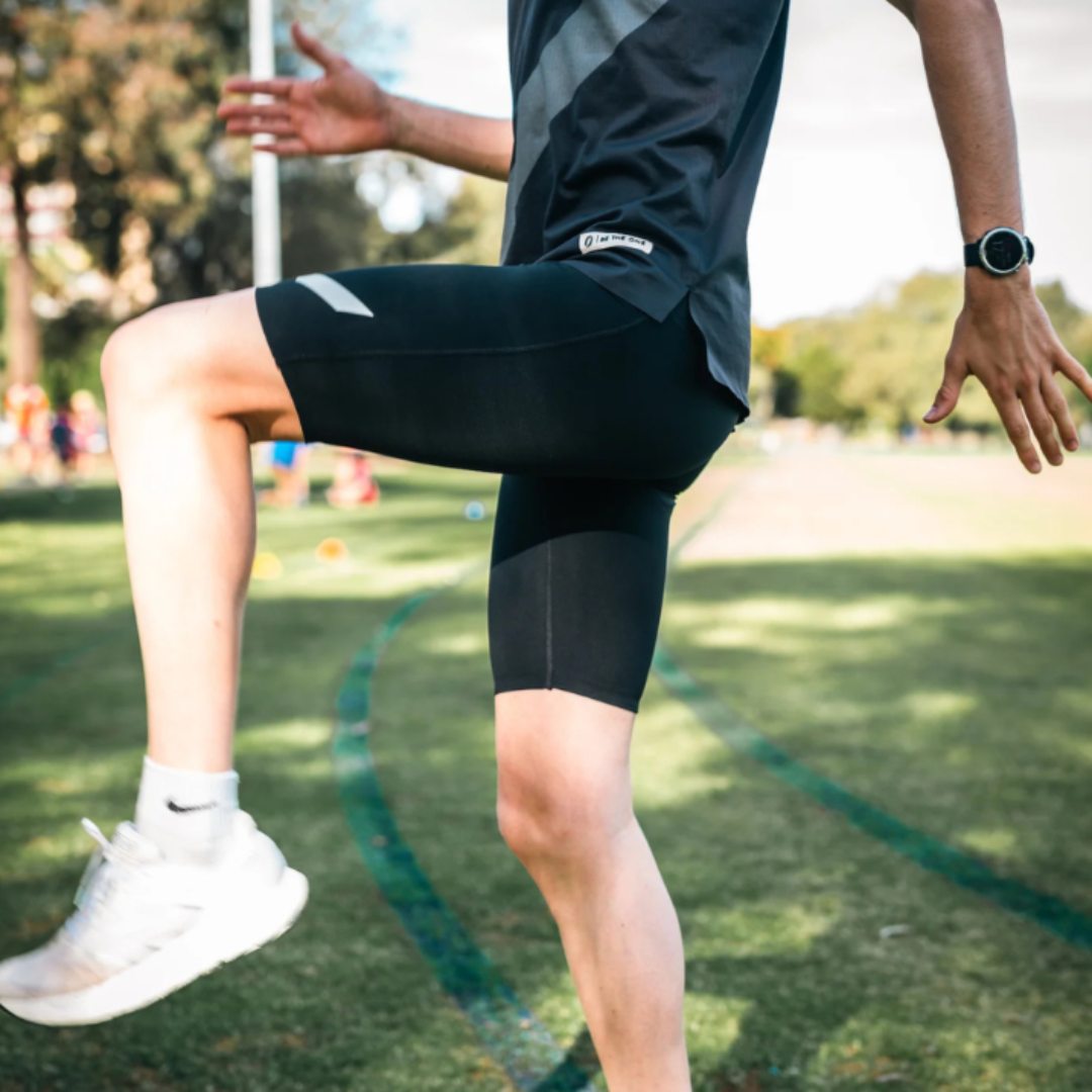 One Running - One Running Men's Tailwind Half Tights - Cam2