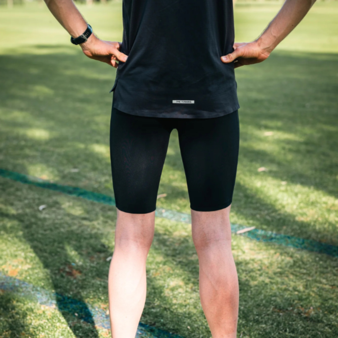 One Running - One Running Men's Tailwind Half Tights - Cam2