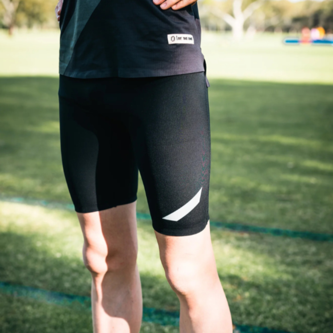 One Running - One Running Men's Tailwind Half Tights - Cam2