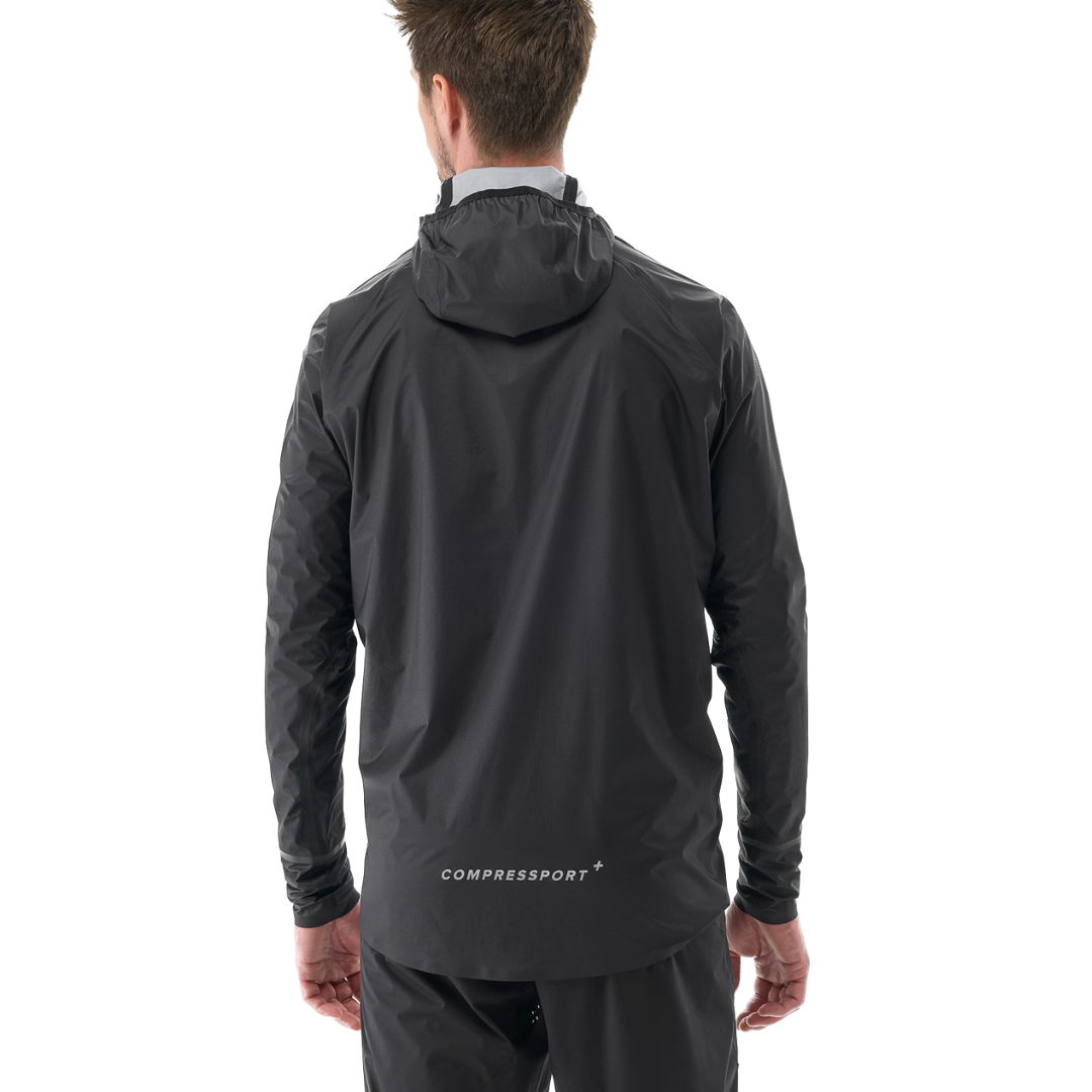 Compressport (C) - Compressport Unisex's Thunderstorm Waterproof 25/75 Jacket - Cam2