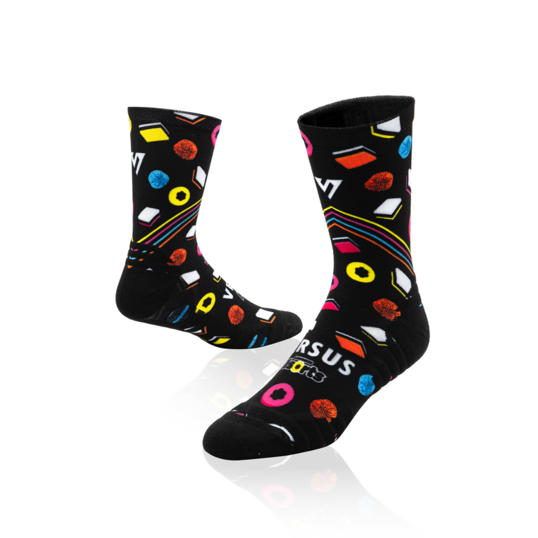 Versus Allsorts Liquorice Active Crew Socks