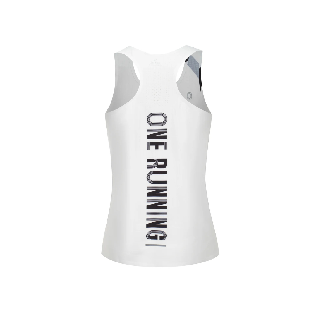 One Running - One Running Women's Victory Speed Tech Singlet Eclipse - Cam2
