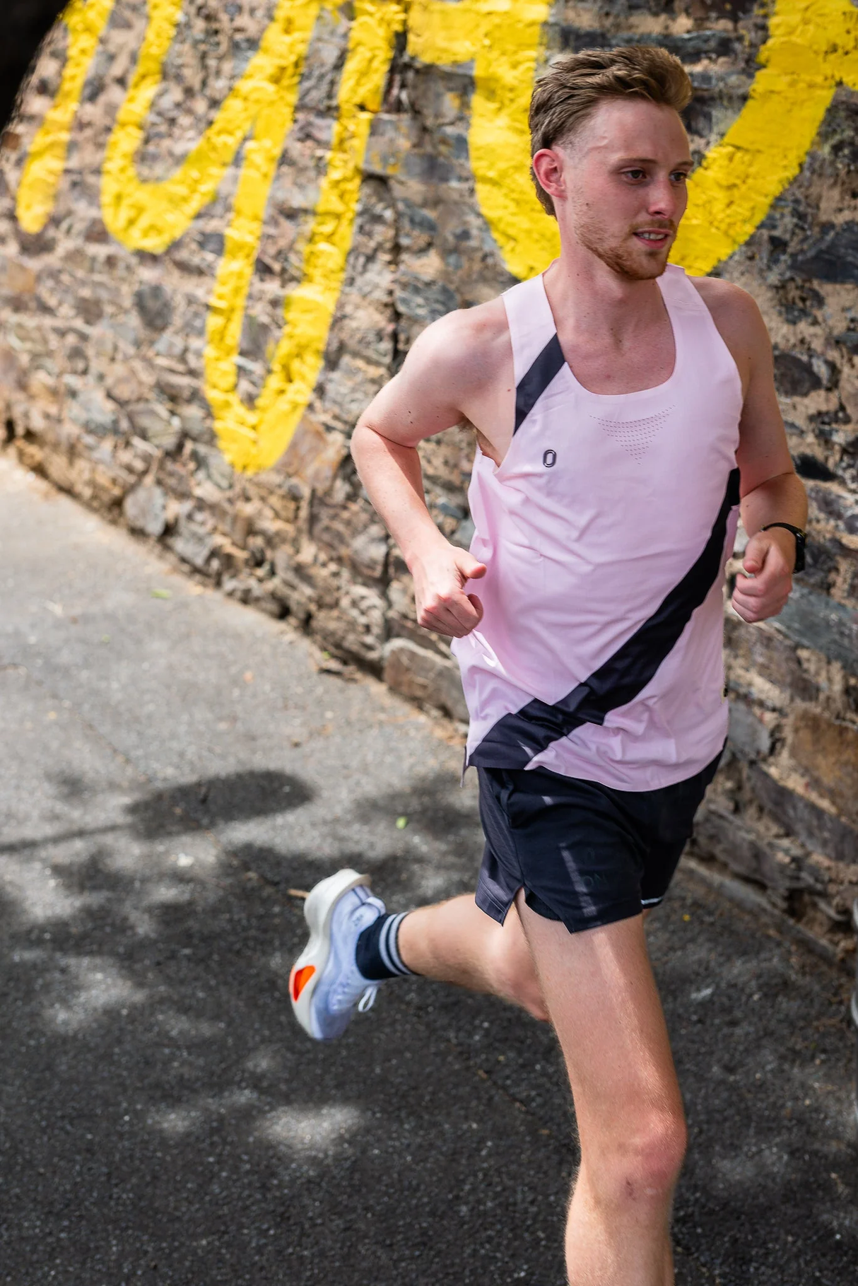 One Running - One Running Men's Victory Speed Tech Singlet Limited Release - Cam2