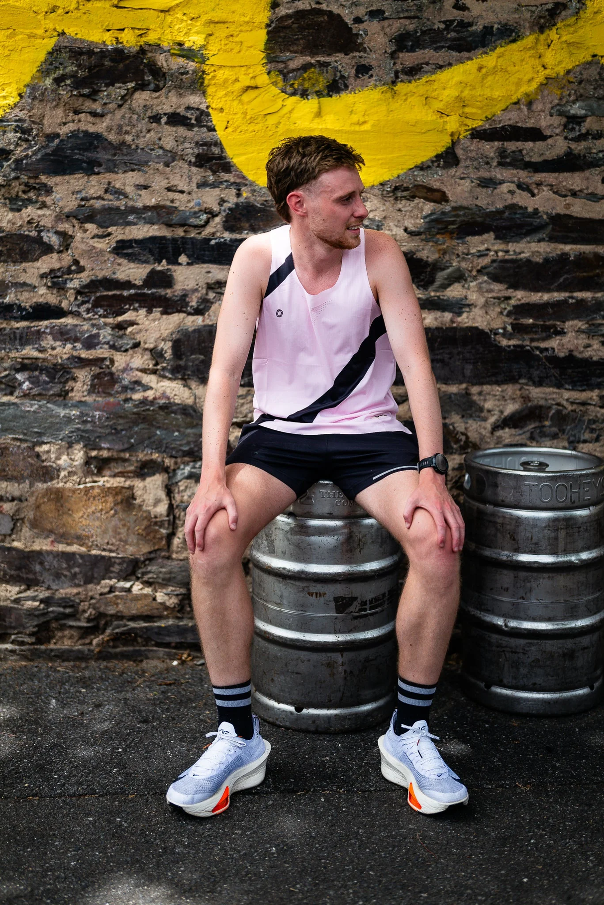 One Running - One Running Men's Victory Speed Tech Singlet Limited Release - Cam2