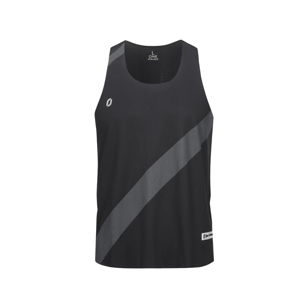 One Running - One Running Men's Victory Speed Tech Singlet - Cam2
