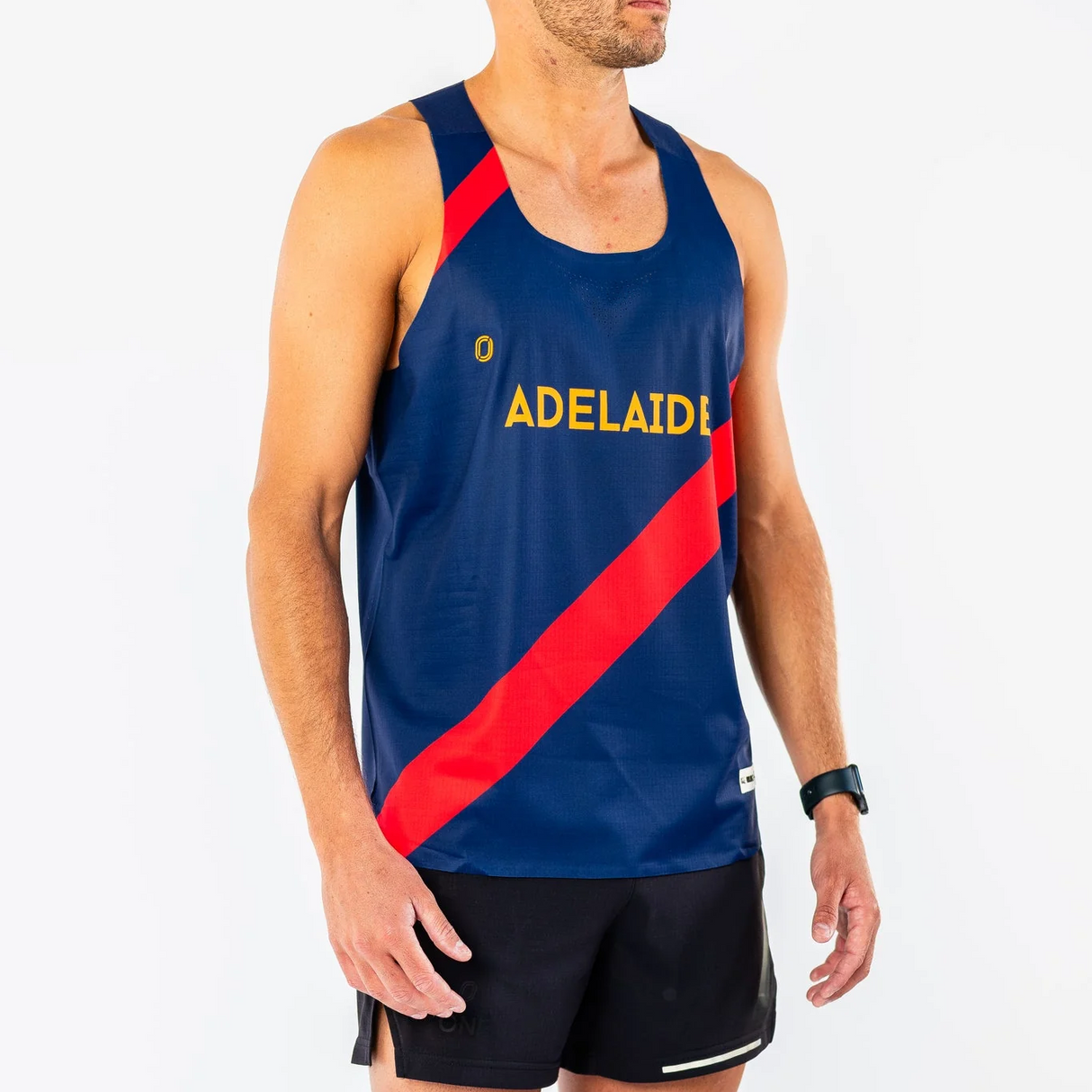 One Running - One Running Men's Victory Speed Tech Singlet - Cam2