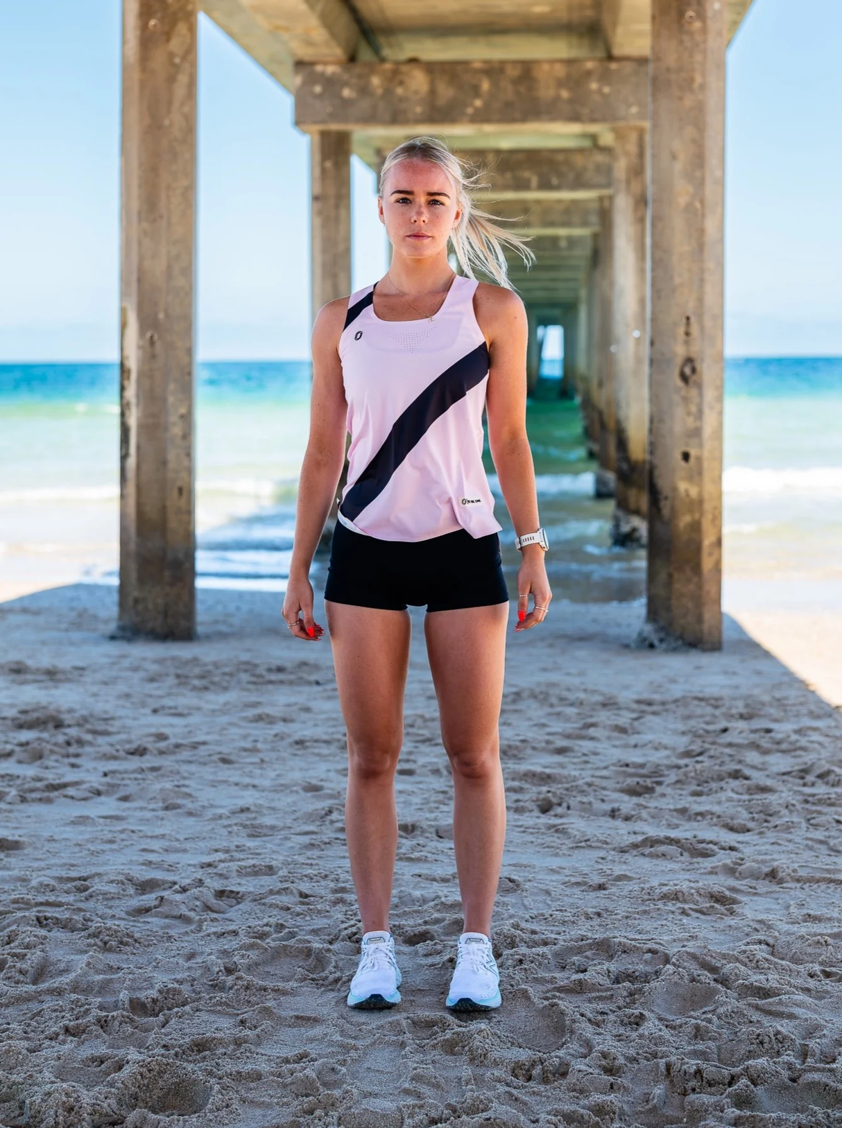 One Running - One Running Women's Victory Speed Tech Singlet Limited Release - Cam2