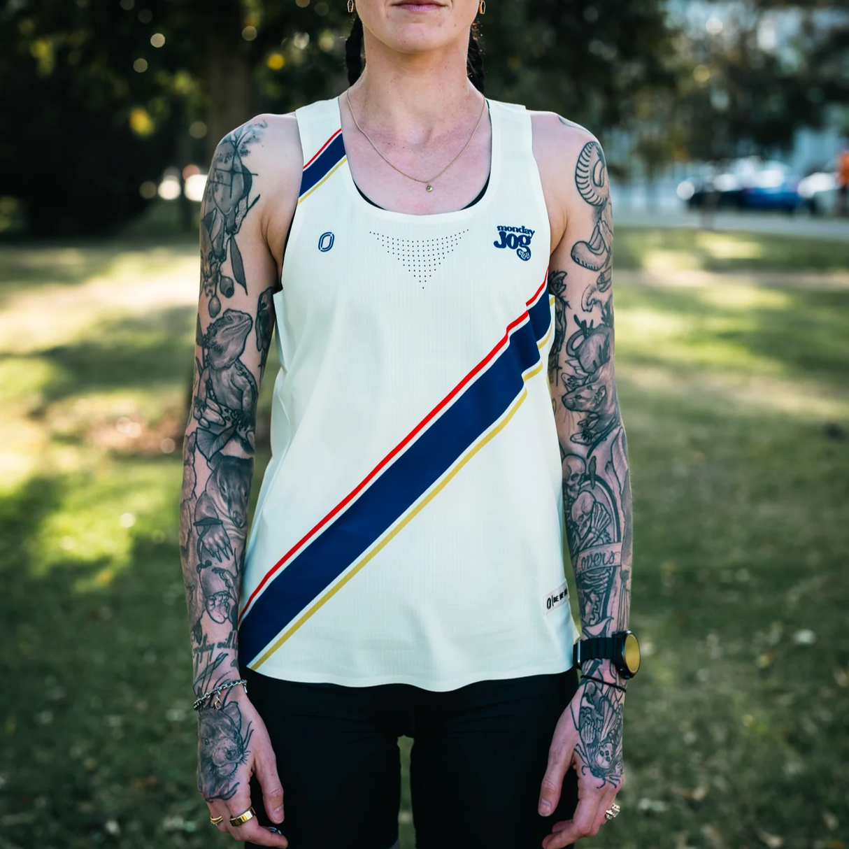 One Running - One Running Women's Victory Speed Tech Singlet MJC - Cam2