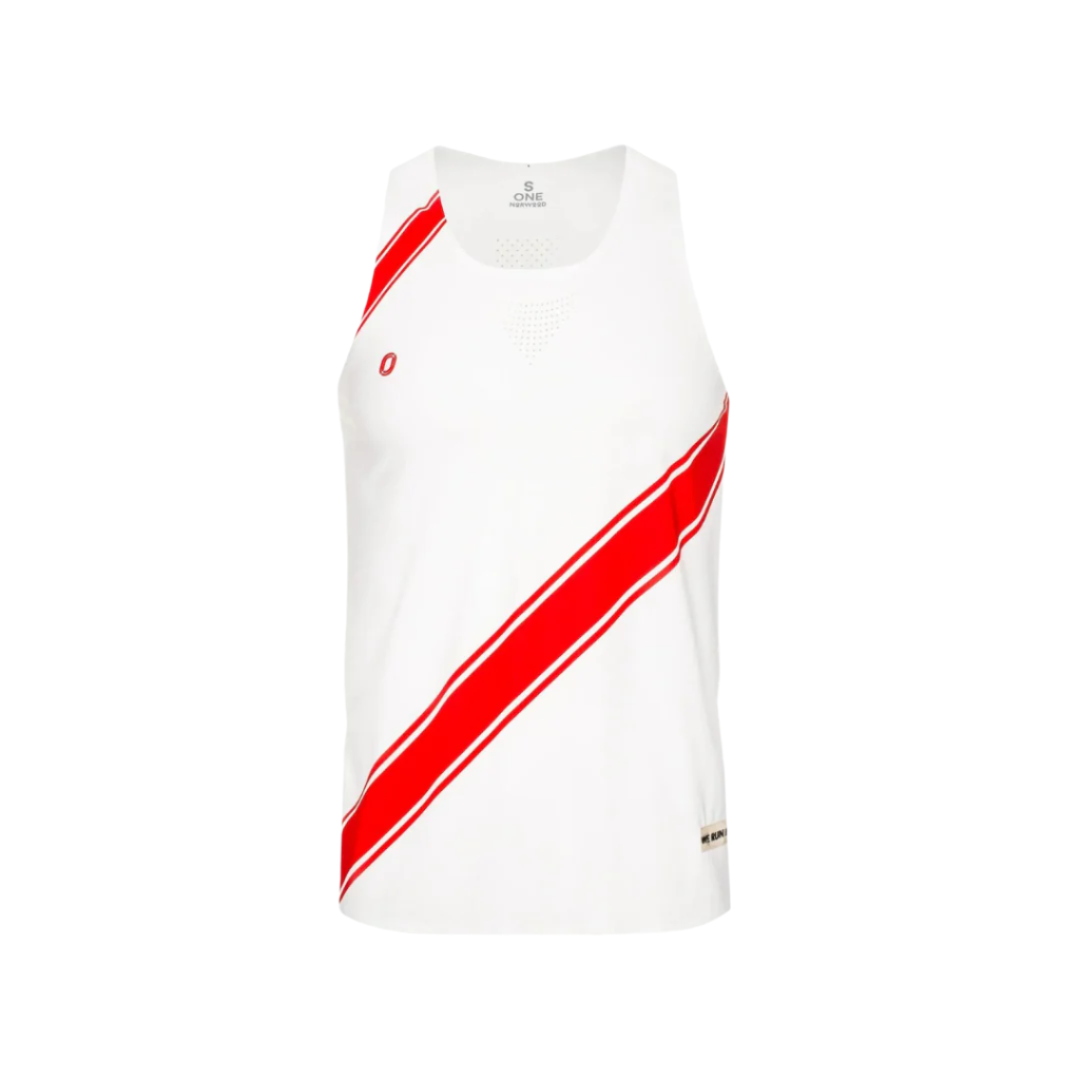 One Running - One Running Men's Victory Speed Tech Singlet - Cam2
