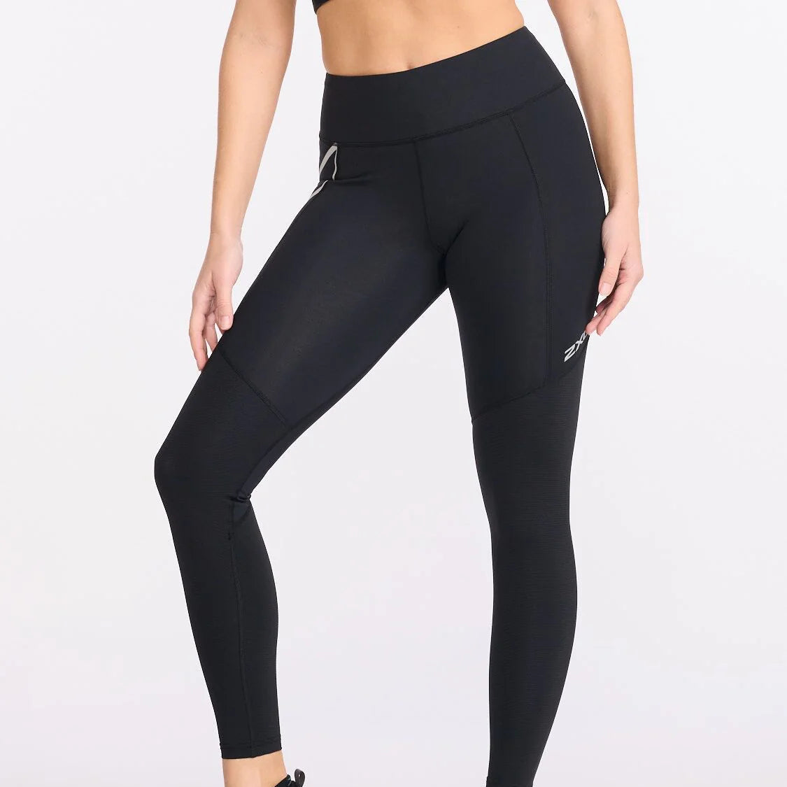 2XU - 2XU Women's Aero Vent Mid-Rise Compression Tights - Cam2