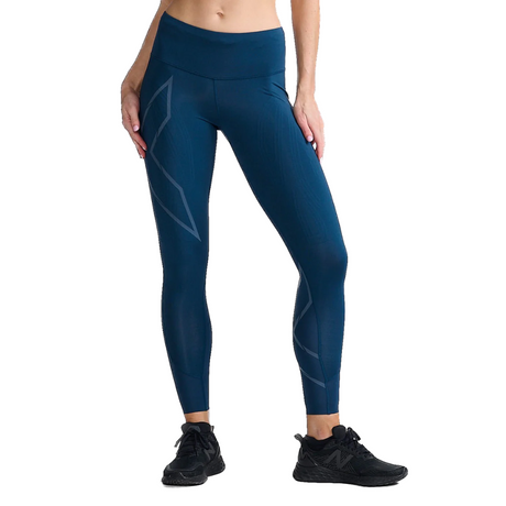 2XU - 2XU Women's Light Speed Mid-Rise Compression Tights - Cam2