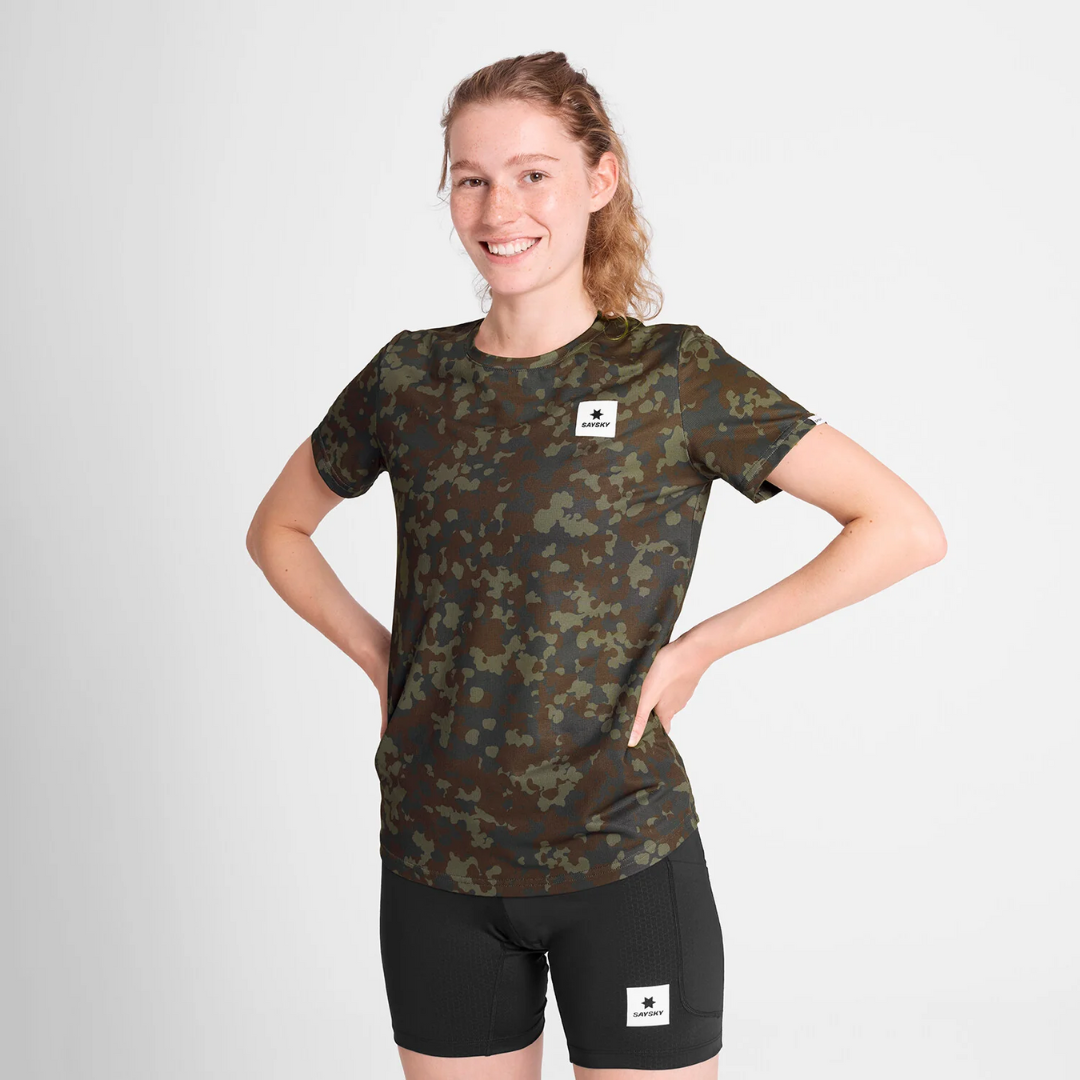 SAYSKY Women's Camo Combat T-shirt