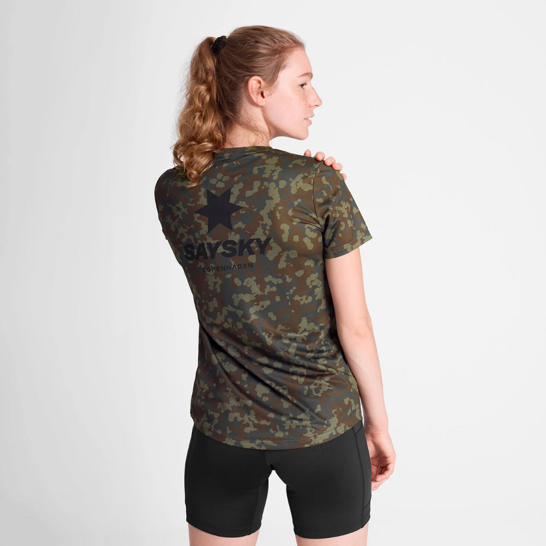 SAYSKY Women's Camo Combat T-shirt