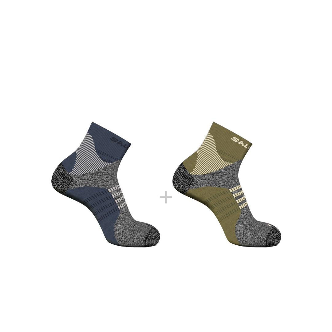 Salomon Unisex's X Ultra Access Quarter 2-Pack Socks