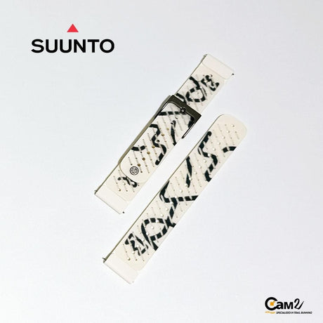 BTB (Suunto) - (B2B) Suunto Athletic 3 Silicone Watch Strap (Yao Miao White) - Cam2