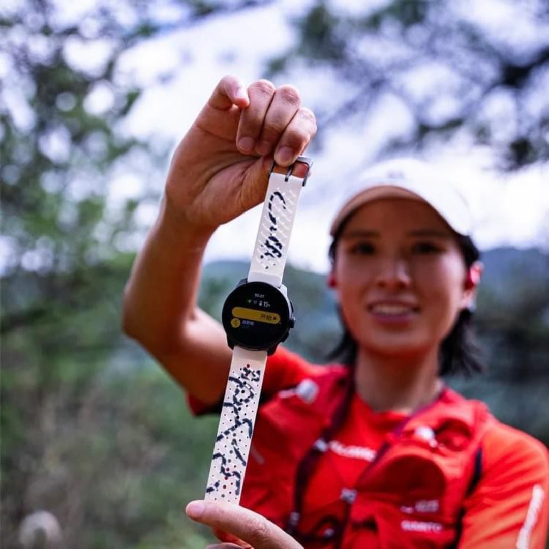 BTB (Suunto) - (B2B) Suunto Athletic 3 Silicone Watch Strap (Yao Miao White) - Cam2