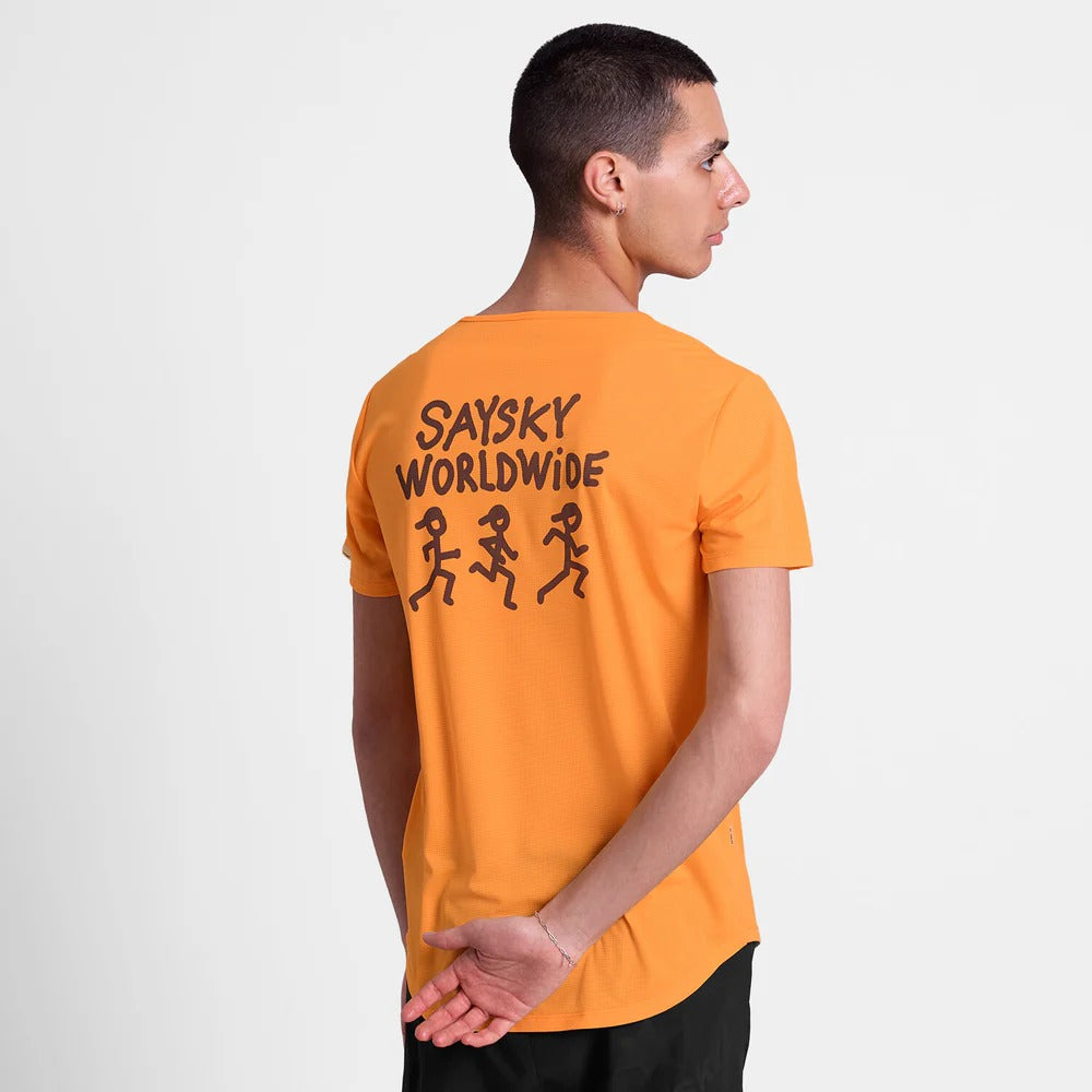 SAYSKY - SAYSKY Men's Statement Flow T-Shirt - Cam2