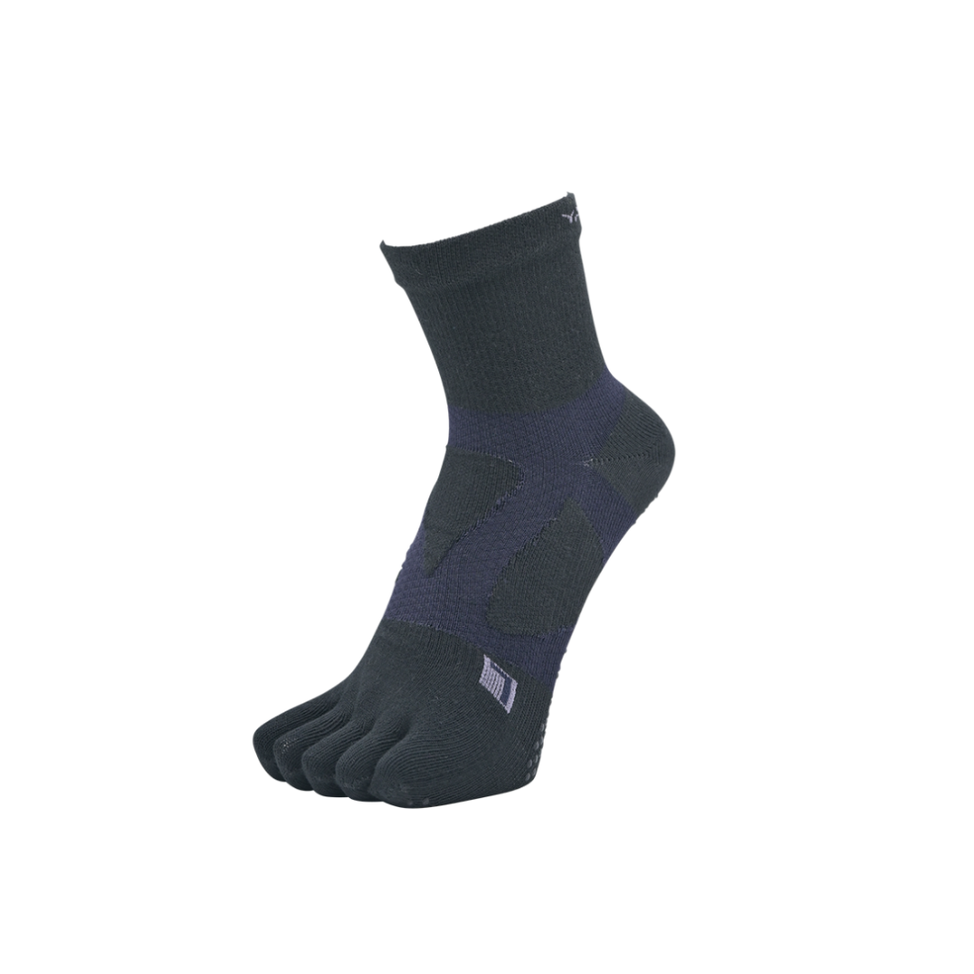 Yamatune - Yamatune 5 Toe Socks (Middle Length With Anti-Slip Dots) - Cam2