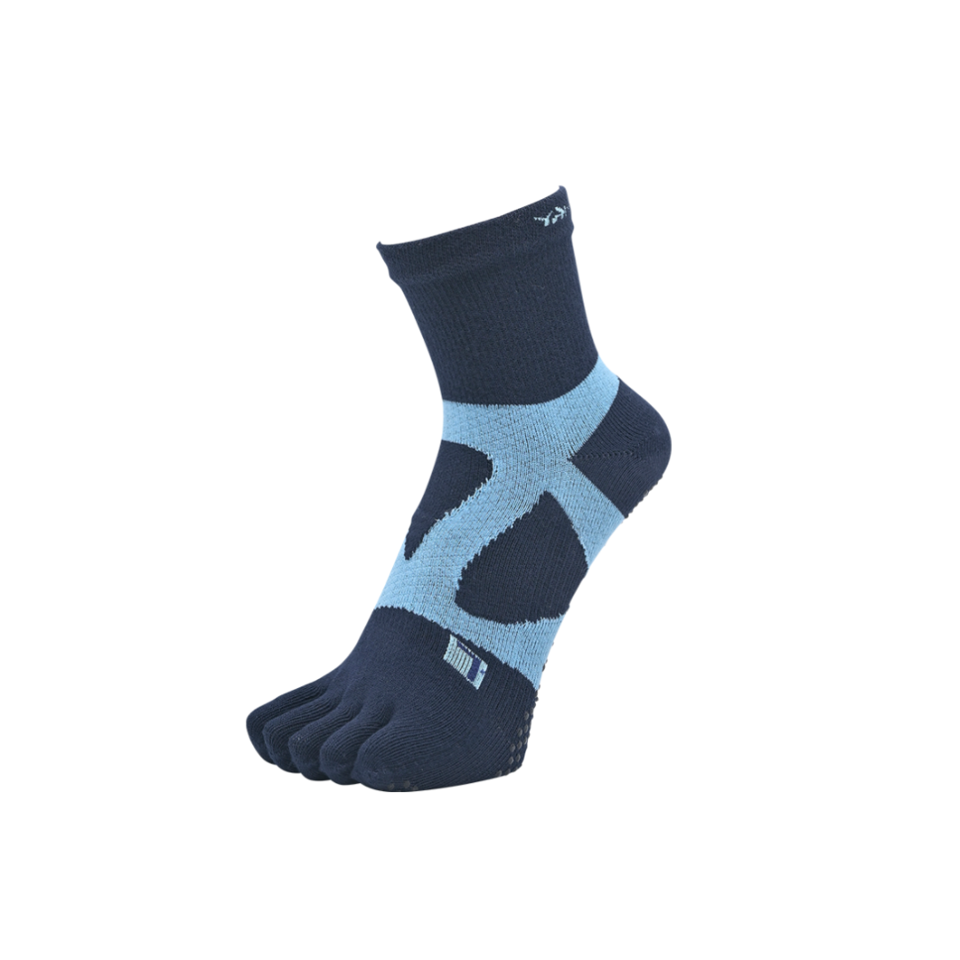 Yamatune - Yamatune 5 Toe Socks (Middle Length With Anti-Slip Dots) - Cam2