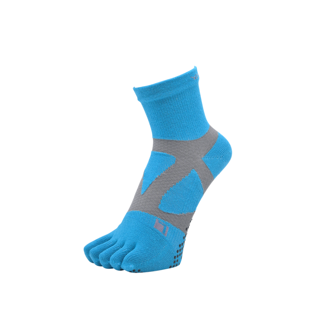 Yamatune - Yamatune 5 Toe Socks (Middle Length With Anti-Slip Dots) - Cam2