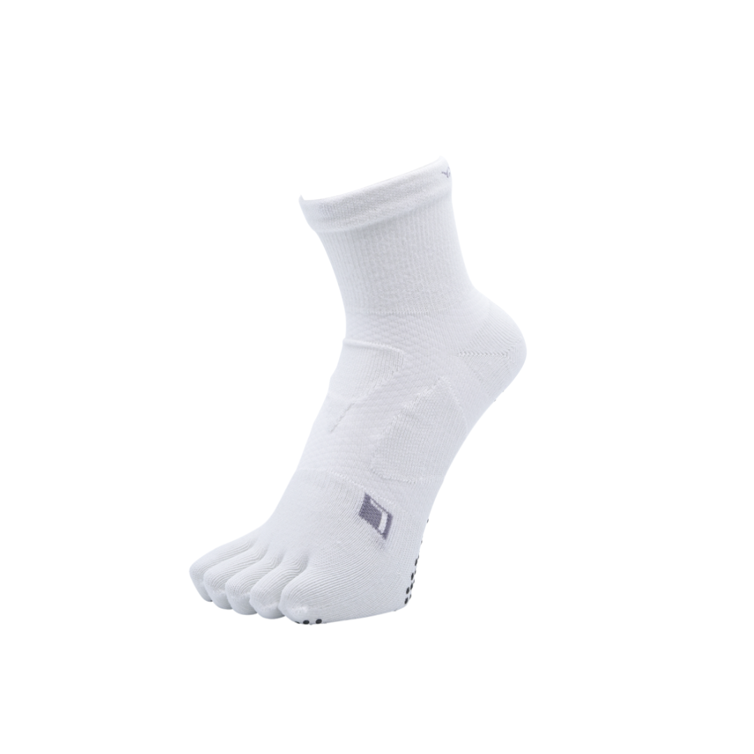 Yamatune - Yamatune 5 Toe Socks (Middle Length With Anti-Slip Dots) - Cam2