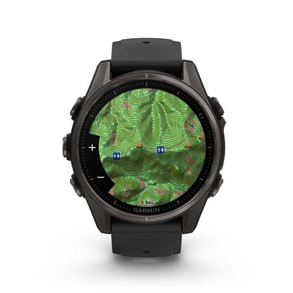 Garmin (Fenix 8) - Garmin Fenix 8 43mm AMOLED Sapphire GPS Smart Watch - Cam2