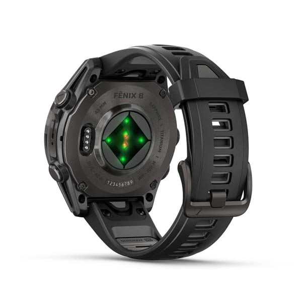 Garmin (Fenix 8) - Garmin Fenix 8 43mm AMOLED Sapphire GPS Smart Watch - Cam2