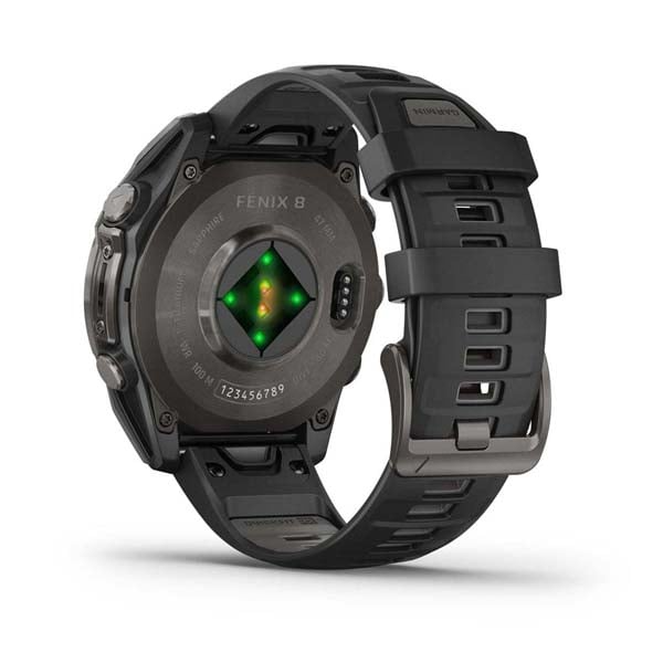 Garmin (Fenix 8) - Garmin Fenix 8 47mm AMOLED Sapphire GPS Smart Watch - Cam2