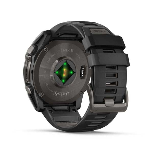 Garmin (Fenix 8) - Garmin Fenix 8 51mm AMOLED Sapphire GPS Smart Watch - Cam2