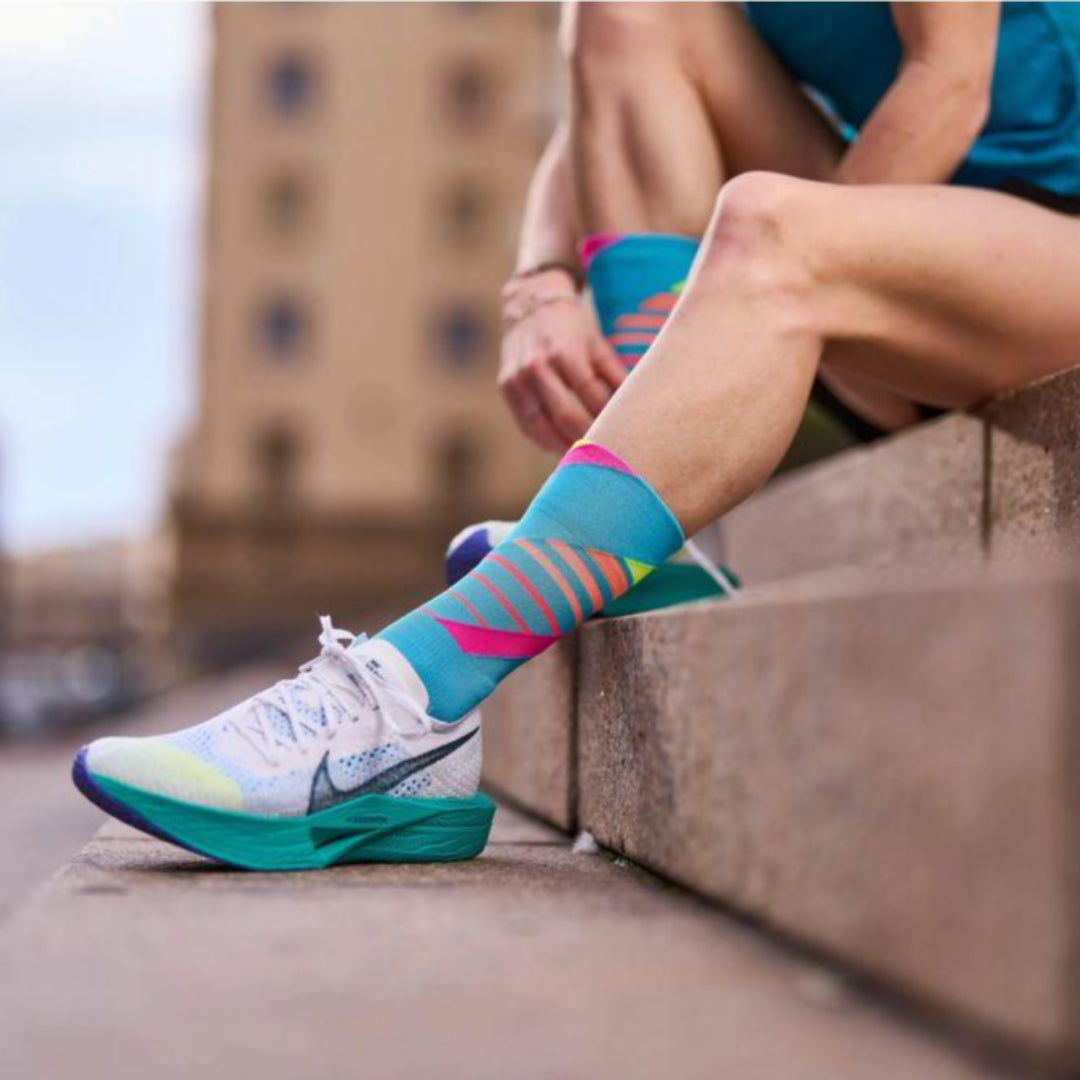 Incylence Ladders High-Cut Running Socks - Cam2