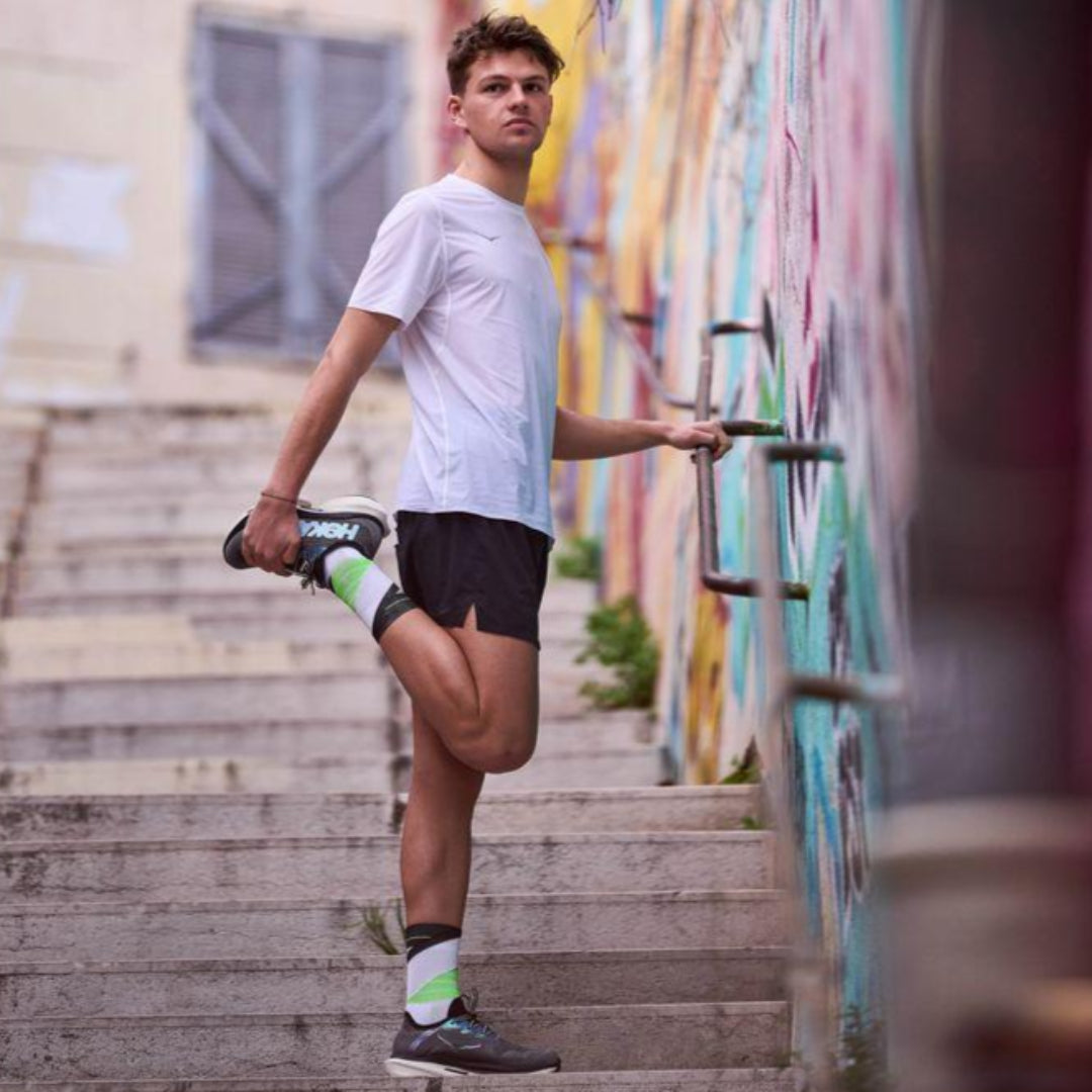 Incylence Ladders High-Cut Running Socks - Cam2