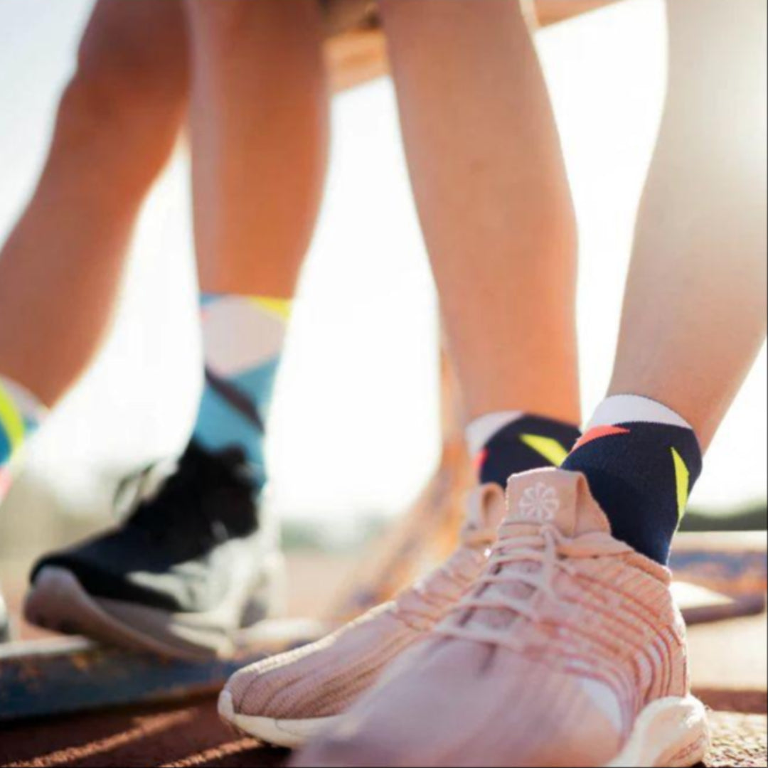 Incylence Strikes Short Running Socks - Cam2