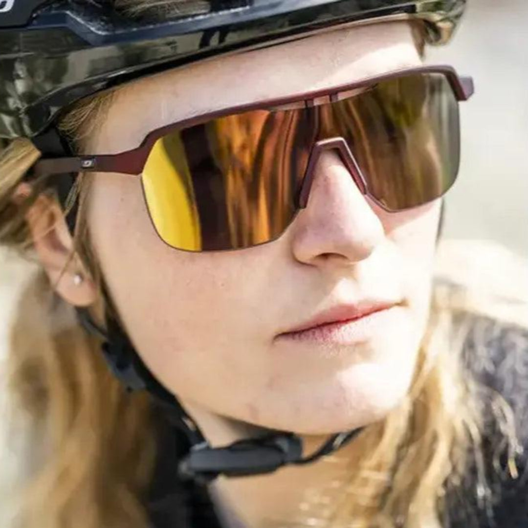 Julbo Frequency Reactiv P1-3 LAGP (Burgundy/ Light Grey) - Cam2