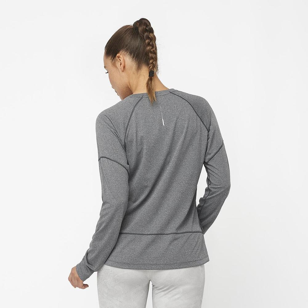 Salomon - Salomon Women's Cross Run Long Sleeve Tee - Cam2