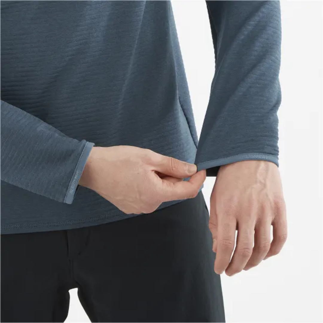 Salomon - Salomon Men's Essential Lightwarm HZ (LC2276500) - Cam2